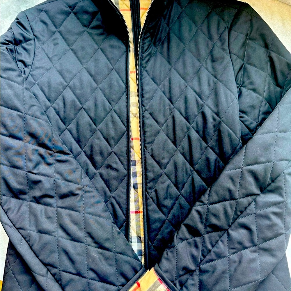 Burberry quilted jacket